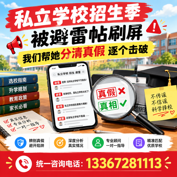 漳州小红书舆情合规处置：私立学校招生季被避雷帖刷屏，我们帮她分清真假逐个击破